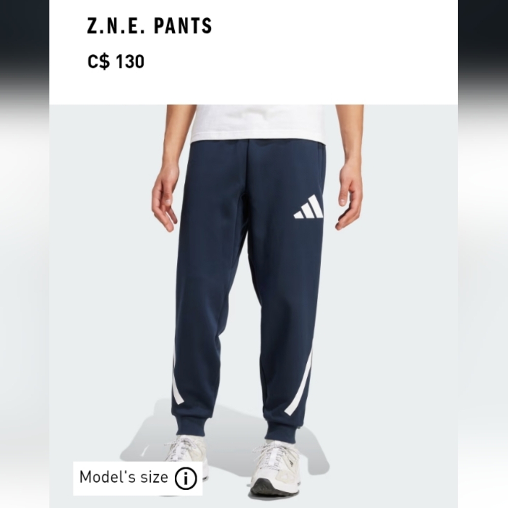 🆕adidas ZNE Aurora Ink Tech Joggers Medium